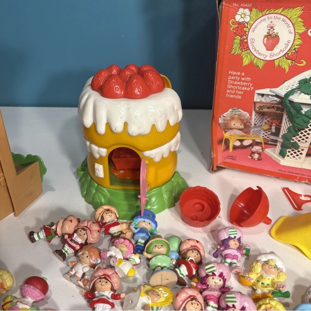 VINTAGE STRAWBERRY SHORTCAKE BUNDLE. GREAT ADDITION FOR COLLECTOR. - Picture 7 of 8
